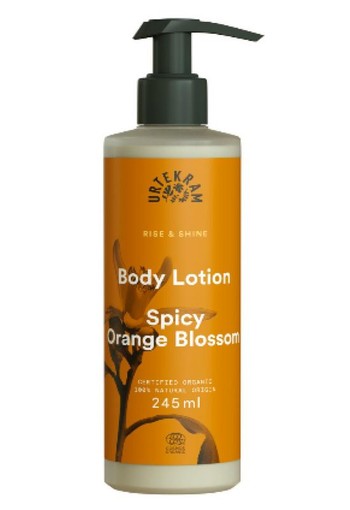 Urtekram Rise & shine orange blossom bodylotion (245 Milliliter)