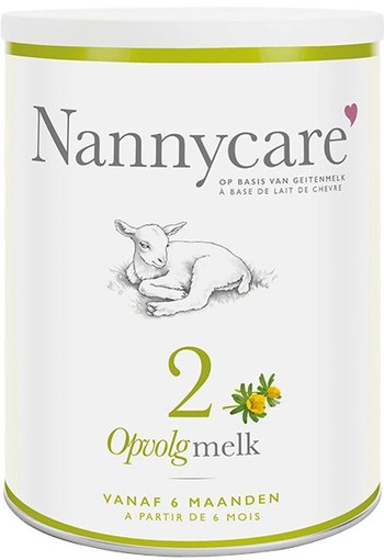 Nannycare Opvolgvoeding geitenmelk (900 Gram)