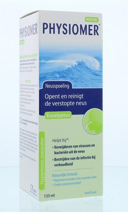 Physiomer Neusspoeling Eucalyptus (135 Milliliter)