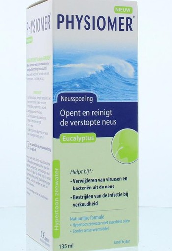 Physiomer Neusspoeling Eucalyptus (135 Milliliter)