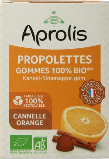 Aprolis Propolis kaneel - sinaasappel bio (50 Gram)