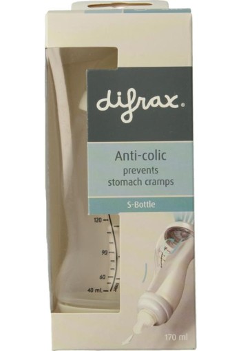 Difrax S-Fles natural creme 170ml (170 Milliliter)