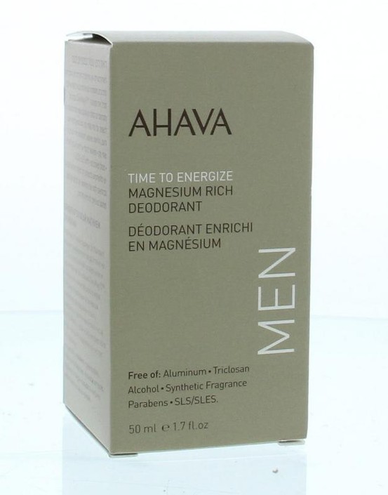 Ahava Men deodorant roll on magnesium rich (50 Milliliter)