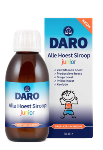 Daro Daro Alle Hoest Siroop Junior 150 ml