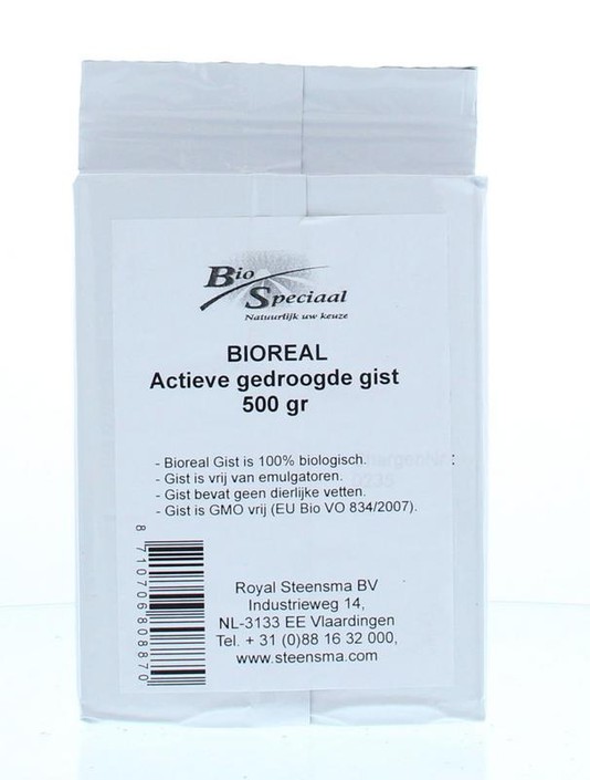Bioreal Gist gedroogd bio (500 Gram)