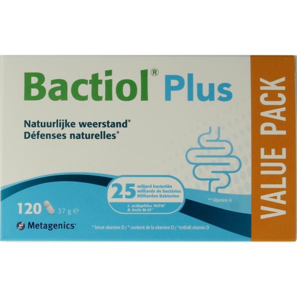 Metagenics Bactiol plus (120 Capsules)