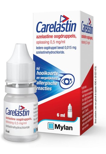 Carelastin Oogdruppels azelastine (6 Milliliter)