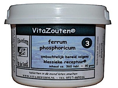 Vitazouten Ferrum Phosphoricum Vitazout Nr. 03 360tb