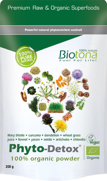 Biotona Phyto-detox organic powder bio (200 Gram)