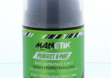 Manetik Perfect & mat 3-in-1 perfecting face care (50 Milliliter)