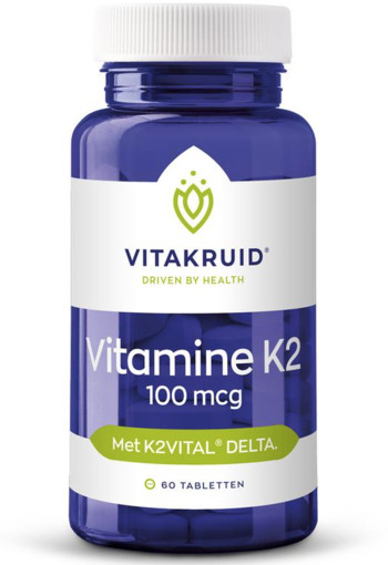 Vitakruid Vitamine K2 100mcg (60 Tabletten)
