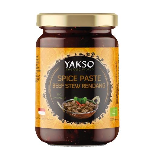 Yakso Spice paste beef stew rendang curry bio (100 Gram)