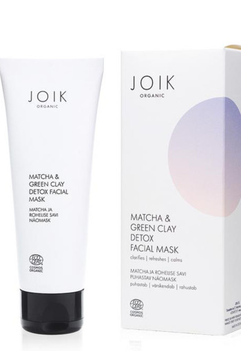 Joik Facial mask matcha & green clay detox (75 Milliliter)