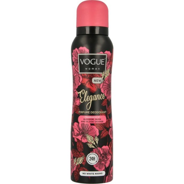 Vogue Deodorant women elegance (150 Milliliter)