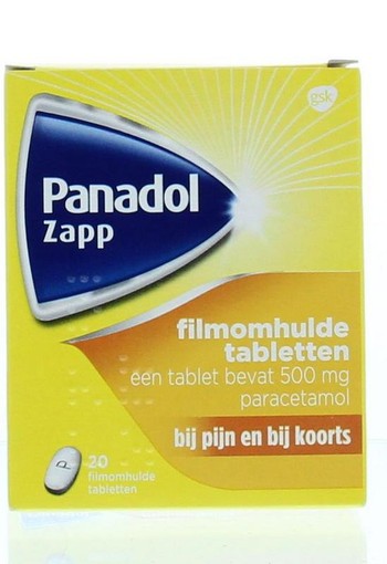 Panadol Zapp 500mg (20 Tabletten)