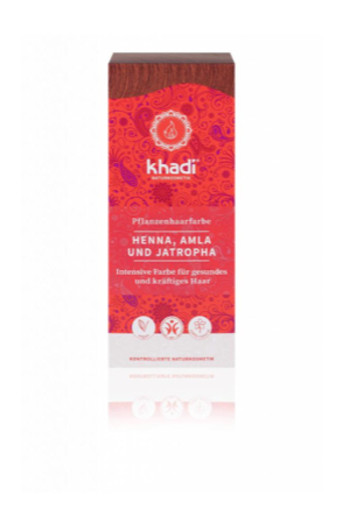 Khadi Haarkleur henna amla & jatropha (100 Gram)