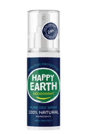 Happy Earth Pure Deo Spray Men Protect 100 ml