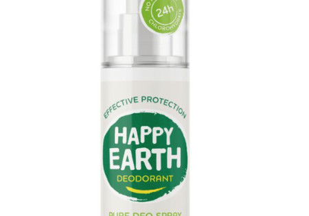 Happy Earth Pure Deo Spray Unscented 100 ml