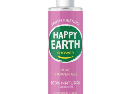 Happy Earth Pure Shower Gel Lavender Ylang 300 ml