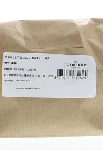 Jacob Hooy Cat's claw gemalen (1 Kilogram)
