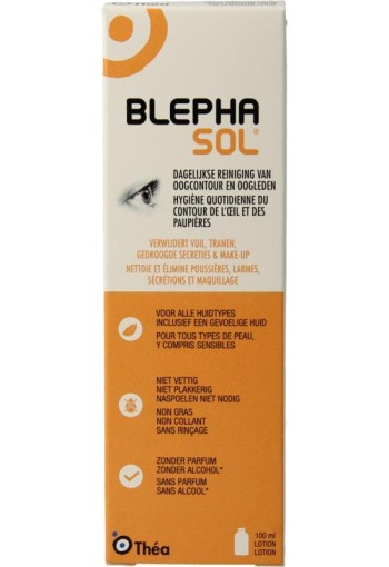 Blephasol Reinigingslotion ooglid (100 ml)