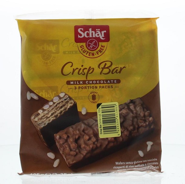 Dr Schar Crisp bar 3-pack (105 Gram)