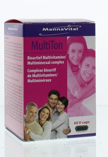 Mannavital Multiton (60 Vegetarische capsules)