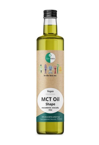Go-Keto MCT olie premium shape avocado (500 Milliliter)
