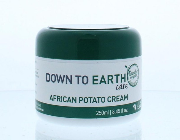Down To Earth African potato bodycreme (250 Milliliter)