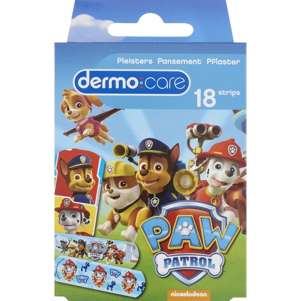 Dermo Care Paw Patrol Pleisterstrips 18 stuks