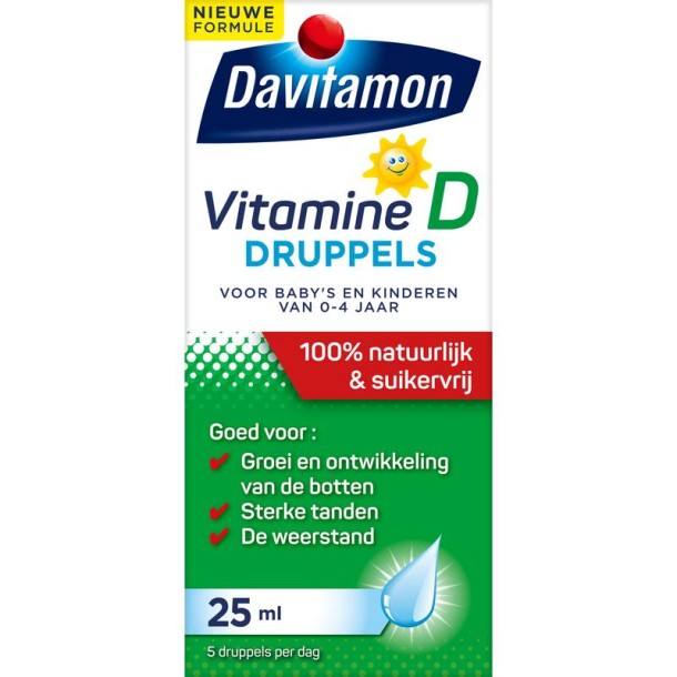 Davitamon Vitamine D druppels 25 Milliliter