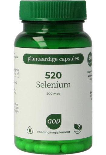 AOV 520 Selenium 200mcg (60 Vegetarische capsules)