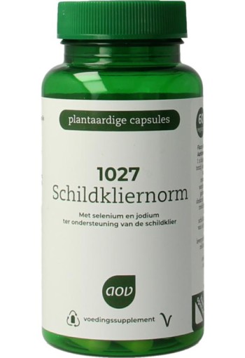 AOV 1027 Schildkliernorm (60 Vegetarische capsules)