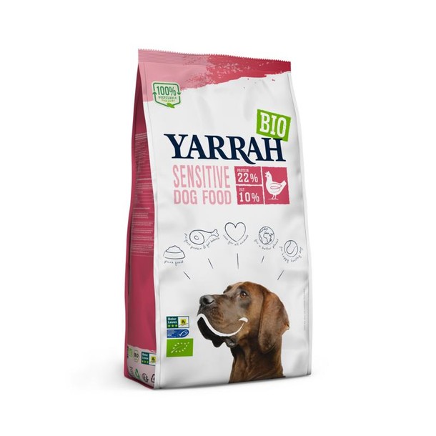 Yarrah Hondenvoer sensitive bio MSC (10 Kilogram)