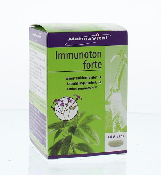 Mannavital Immunoton forte (60 Vegetarische capsules)
