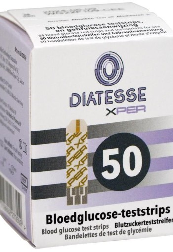 Diatesse Xper teststrips (50 Stuks)