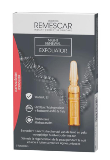Remescar Night Renewal Exfoliator 5x2
