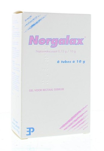 Norgalax Gel 10g 6st (6 Stuks)