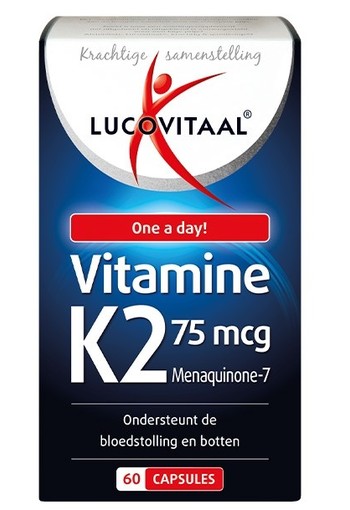 Lucovitaal Vitamine K2 75mcg (60 Capsules)