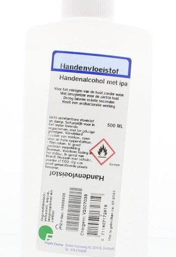 Orphi Handalcohol met IPA (500 Milliliter)