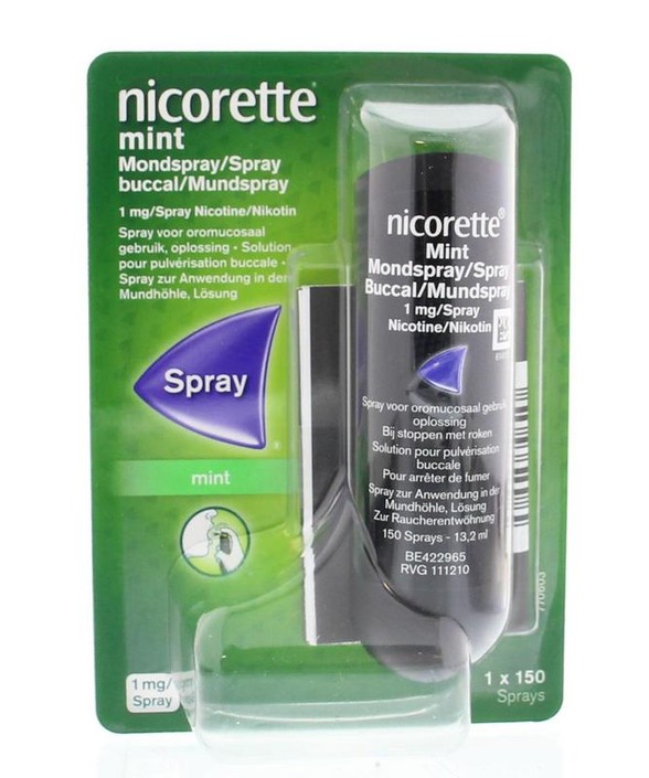 Nicorette Mondspray mint 1mg (13 Milliliter)