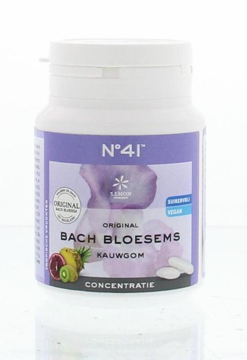 Lemonpharma Bach Kauwgom nr. 41 concentratie (60 Gram)