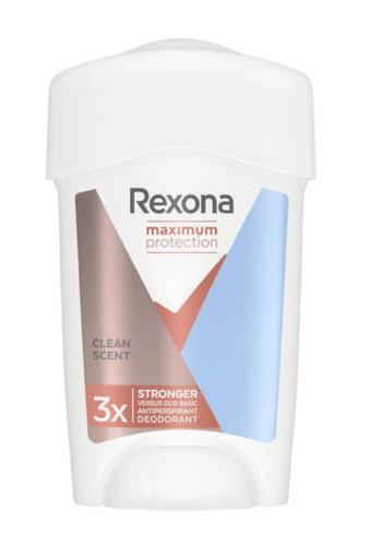 Rexona Clean Scent Maximum Protection Stick Anti-transpirant voor vrouwen 45ml