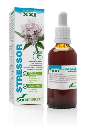 Soria Natural Composor 5 stressor XXI (50 Milliliter)