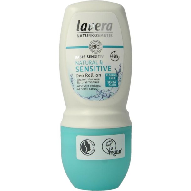 Lavera Deodorant roll-on basis sensitiv EN-IT (50 Milliliter)