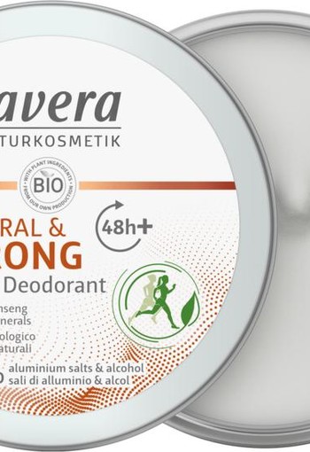 Lavera Deodorant creme/cream natural & strong bio EN-IT (50 Milliliter)