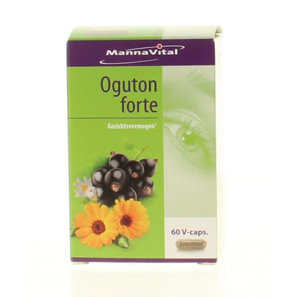 Mannavital Oguton forte (60 Vegetarische capsules)