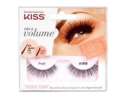 Kiss True volume lash posh 1 stuks