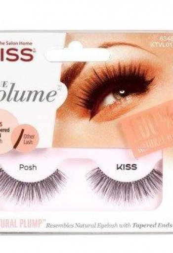 Kiss True volume lash posh 1 stuks