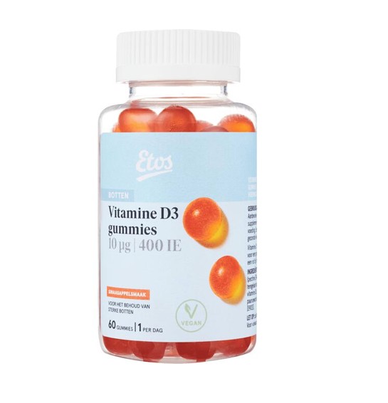 Etos Vitamine D gummies 60 stuks